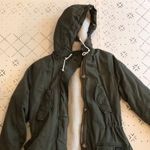 Abercrombie Shearling Parka (no fur collar)